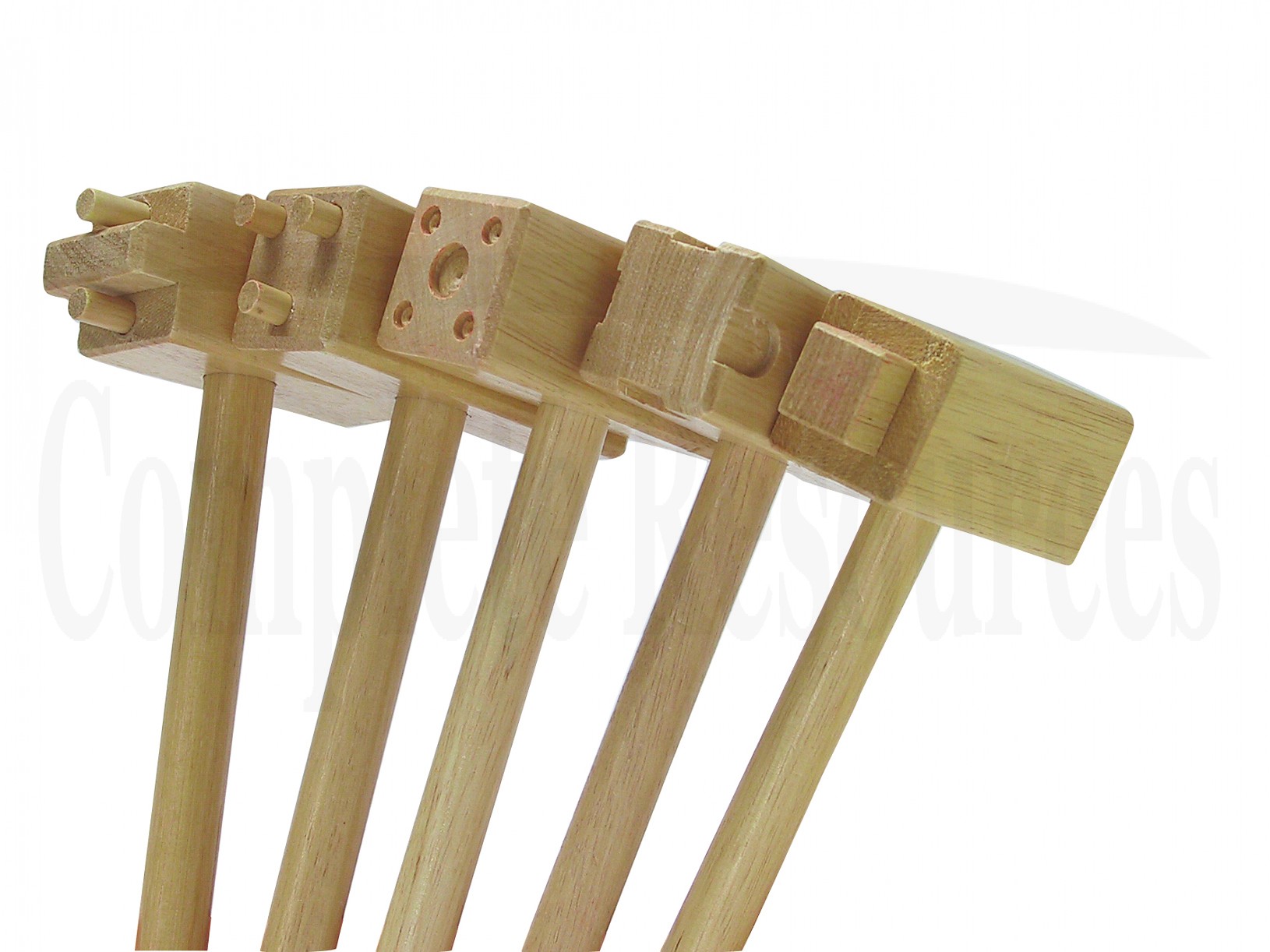 Clay / Dough Hammers (Set Of 5)