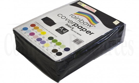 Cover Paper A4 Black (500 Sheets)