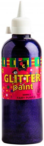 Glitter Paint 500ml (Purple)