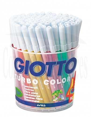 Giotto Turbo Color 96pc School Pack