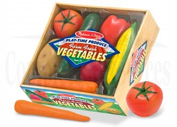 M&D - Play Time Vegetables 7 Pieces
