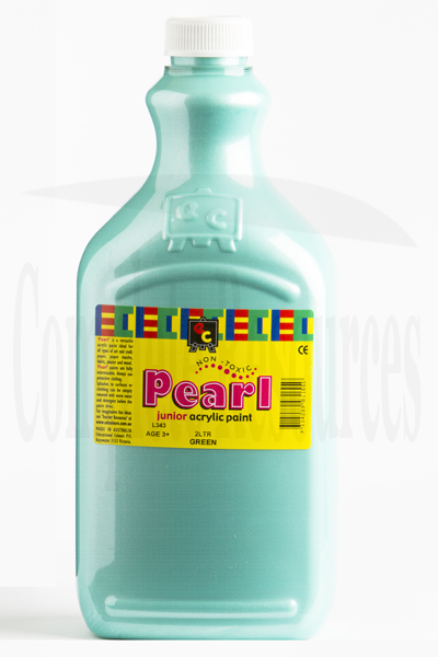 Pearl Paint - Junior Acrylic 2ltr (Green)