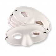 Paper Mache Half Mask (Pk 24)