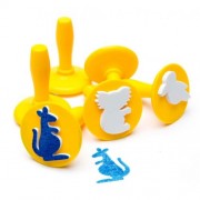 Australian Animals - Paint and dough stampers (Set of 6)