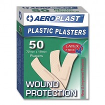Aeroplast Plastic Strip 7.2cm x 1.9cm