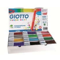 Giotto Turbo Maxi Marker - Classroom Set 288