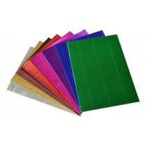 Metallic Corrugated Card A4 (20 Sheets)