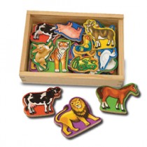 M&D - Animal Magnets In A Box of 20
