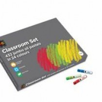 Jumbo Oil Pastels - Classroom Set (Box of 432)