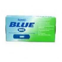 Rapaid Blue Visual Metal Detectable 7.2cm x 2.5cm Box100