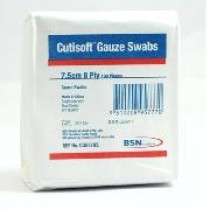 Cutisoft Gauze Swab Bulk White 5.0cm x 5.0cm 100pk 