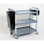  Food Service Trolley -3 Tier Poly Carb