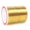 Beading Wire Gold - 32 gauge x 22m