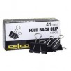Celco 41mm Foldback Clips (Pk 12)