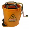 Metal Wringer Bucket -16L Yellow